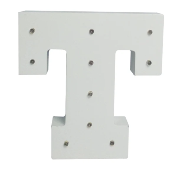 Light Up Letter T