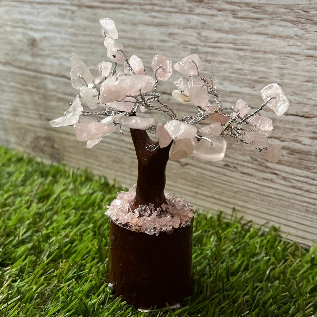 Tree Small 10cm Rose Quartz