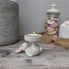 RA0010-3S Rabbit Candle Holder