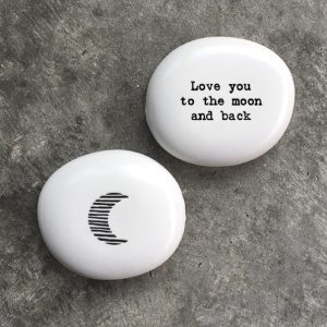 Moon and back pebble cinta gifts