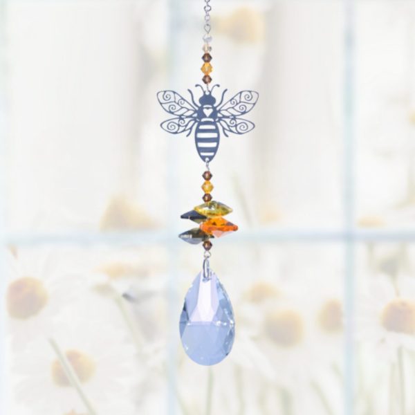 Bee Autumn Gold Crystal Fantasy