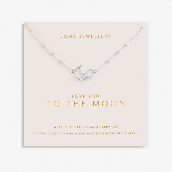 moon Forever Yours Necklace Moon and Back