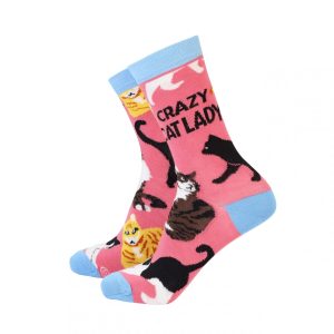 Bamboo Socks Women's 'Crazy Cat Lady'