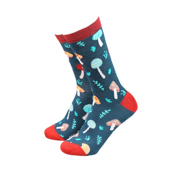 Bamboo Socks Women's 'Mushrooms'