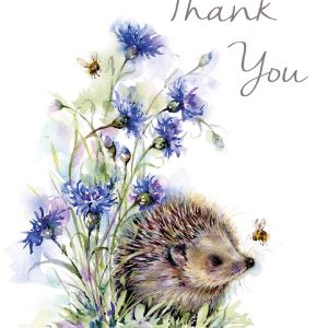 TX09_51766 Hedgehog Thank You Mini Note Card