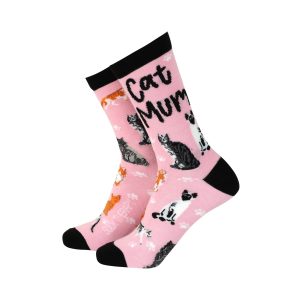 Bamboo Socks Women's  'Cat Mum'
