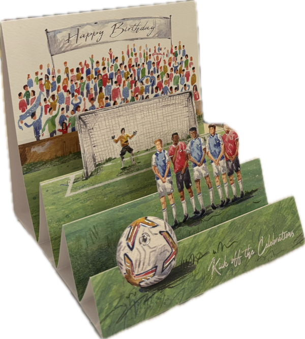 Football Pop Up Card