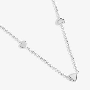 Mini Charms Heart Silver Necklace
