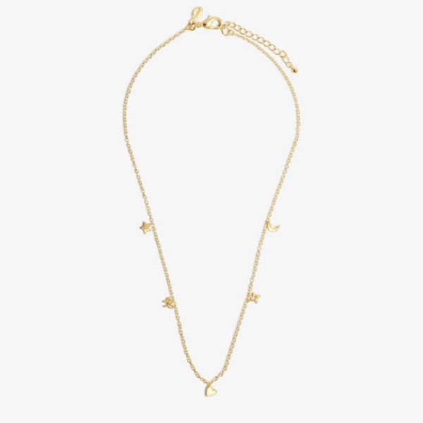 Mini Charms Multi Charm Gold Necklace