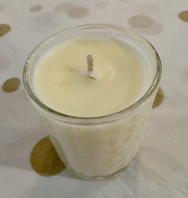 Happiness Sweet Orange Glass Candle Jar