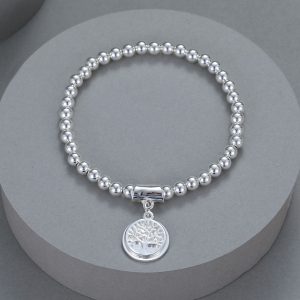 Gracee Tree of Life Silver Bracelet