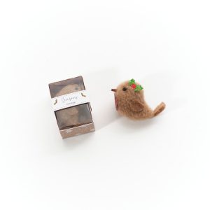 Christmas Tiny World Fabric Robin Boxed