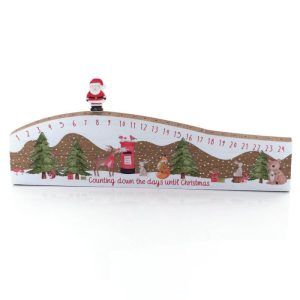 Winter Wonderland Counting Down Days Advent.