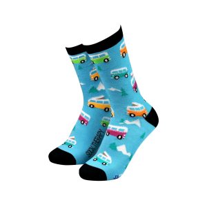 Bamboo Socks Women's Camper Vans