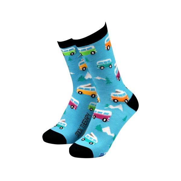 Bamboo Socks Women's Camper Vans