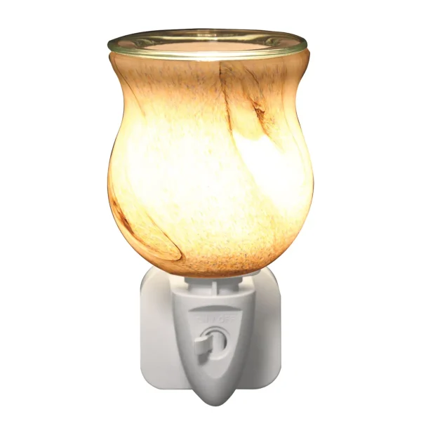 Natural Swirl Melter Plug in Night Light