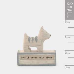 4399d-721 Dog Never Walk alone