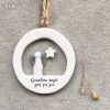 Guardian Angle Just for You Cut out Hanger