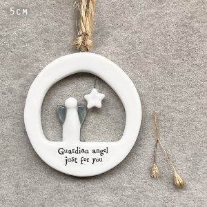 6642a-522 Guardian Angle Just for You Cut out Hanger