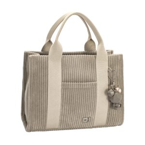 CM7700-ABBEY-STONE David Jones Plush Grab Bag Abbey Stone