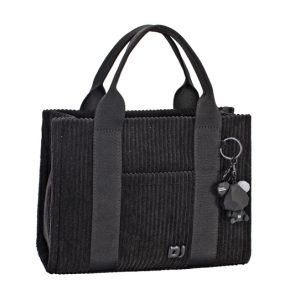 CM7700-BLACK David Jones Plush Grab Bag Black