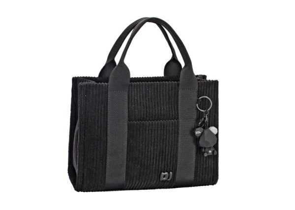 David Jones Plush Grab Bag Black