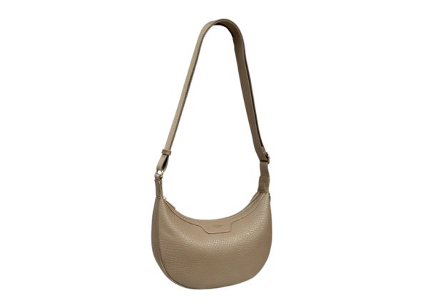 David Jones Crossbody Saddle Bag Taupe