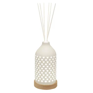 Hearts Effect Ceramic Reed Diffuser LED