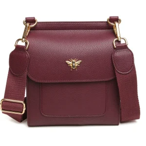 AW6183 Alice Wheeler Bloomsbury Bag Berry