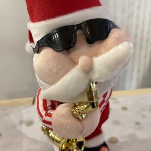 IMG_2669 Animated Singing Santa Saxophone