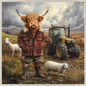 Screenshot_6-10-2025_21552_www.rh45art.co.uk Highland Cow Male Farmer Wall Art