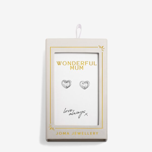 Moments to Shine Wonderful Mum Earrings