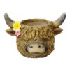 Highland Cow Planter 41cm