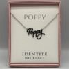 Identite necklace Poppy