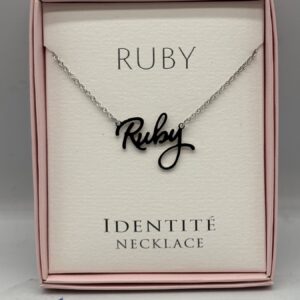 Identite necklace Ruby