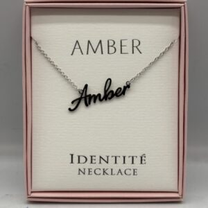 Identite necklace Amber