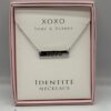 Identite necklace XOXO