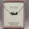 Identite necklace Heidi
